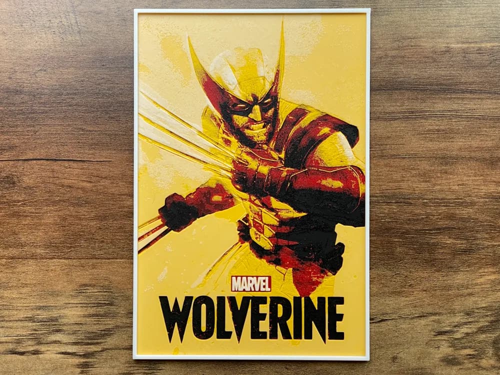 Wolverine (2026) Hueforge Video Game Poster Wolverine (2026) Hueforge Video Game Poster