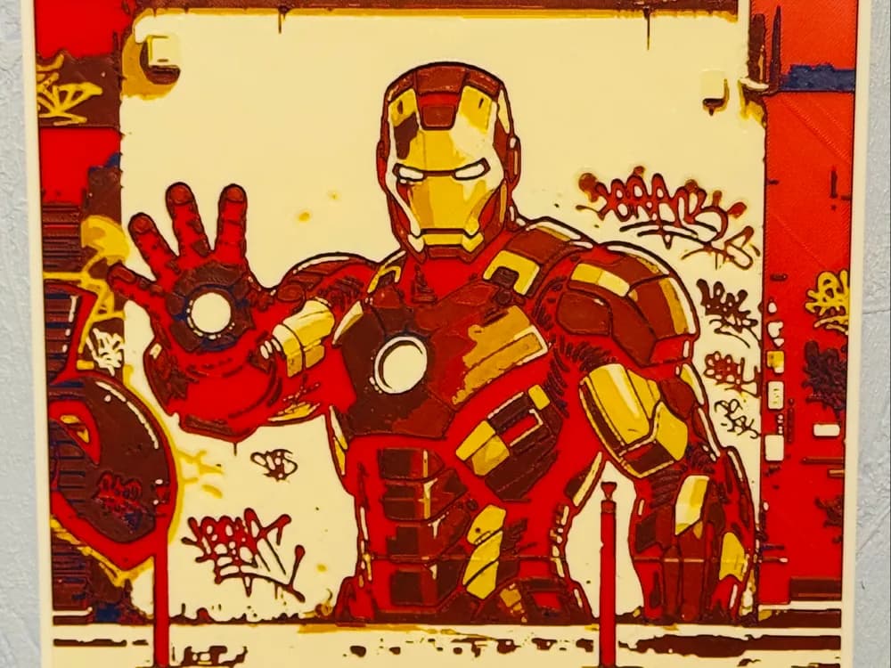 Fanart Street Art IronMan Fanart Street Art IronMan