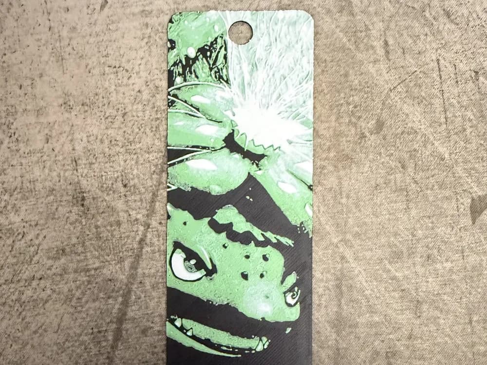 Venusaur Bookmark by Loupes HueForge model: Venusaur Bookmark by Loupes