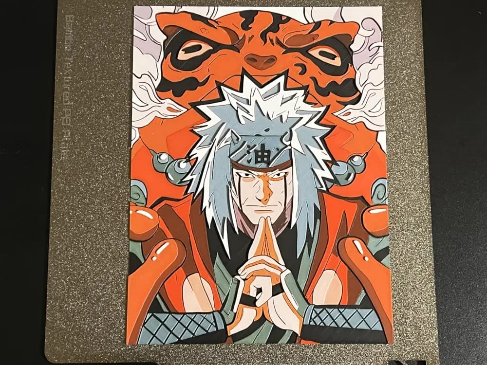 Jiraiya Naruto Hueforge by FantasyZ HueForge model: Jiraiya Naruto Hueforge by FantasyZ