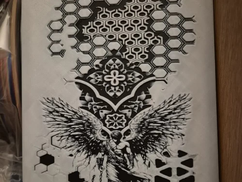 Angel Abstract hueforge Angel Abstract hueforge