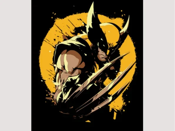 Wolverine - Hueforge by suaimondi HueForge model: Wolverine - Hueforge by suaimondi