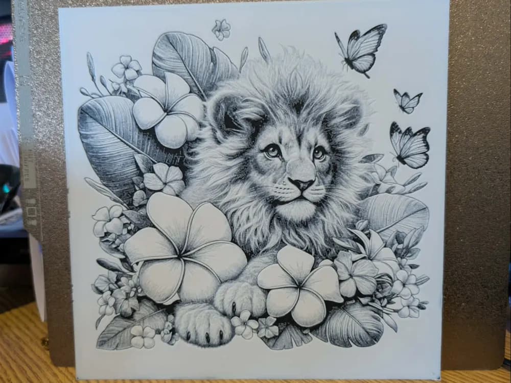 Lions garden - hueforge Lions garden - hueforge