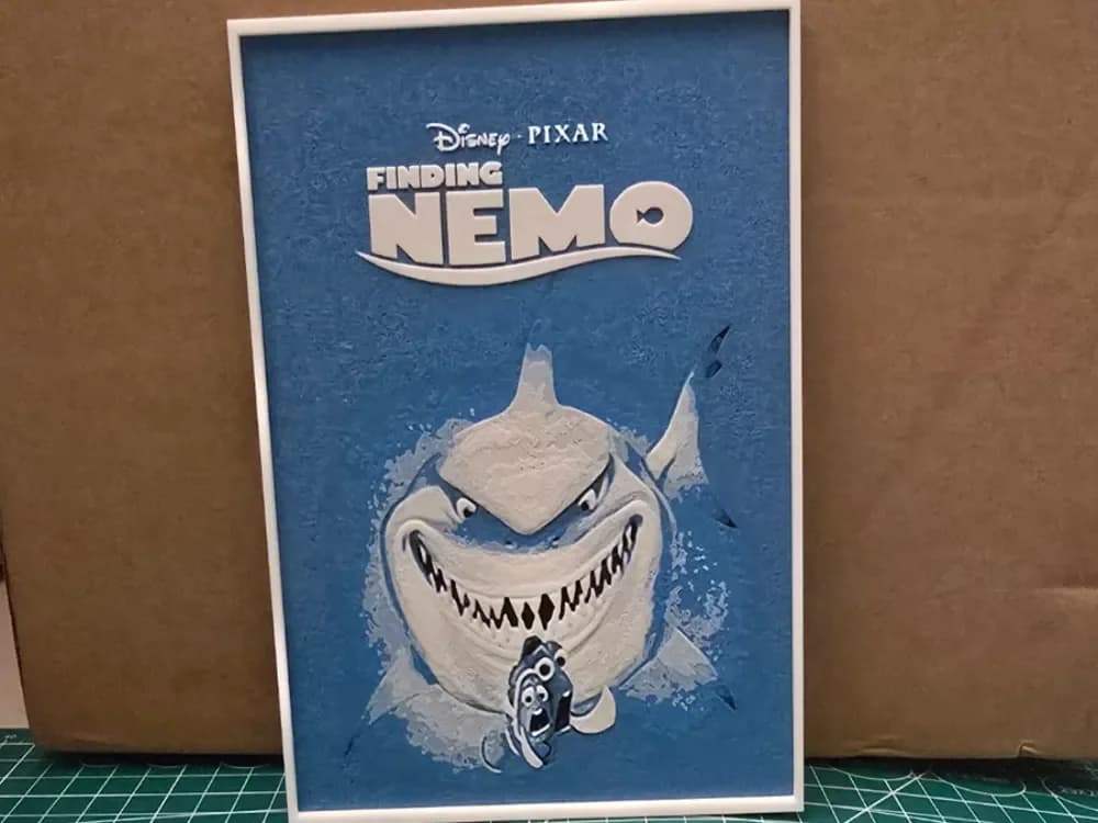 Finding Nemo Movie Poster - Hueforge Art