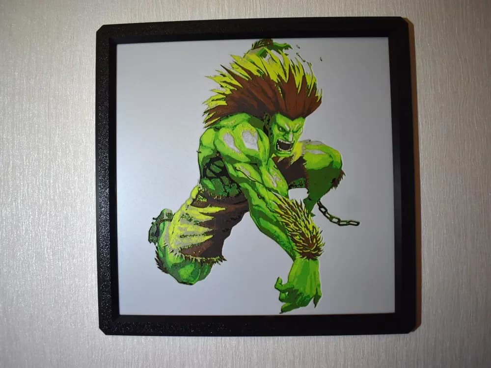 HueForge model: Blanka Hueforge by Chris B