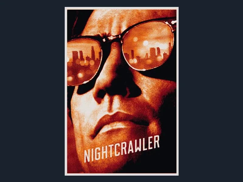 Nightcrawler (Movie Poster - HueForge) by HugheCraft HueForge model: Nightcrawler (Movie Poster - HueForge) by HugheCraft