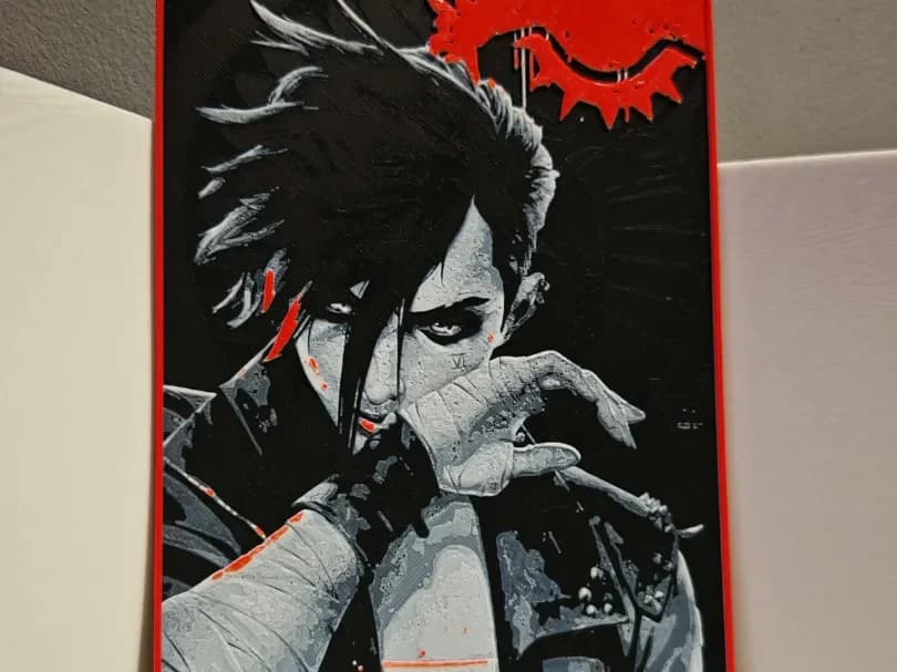 HueForge model: Vi - Arcane by bzz999