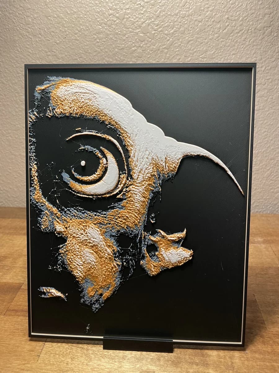 Dobby by Cloudy Nostalgia HueForge model: Dobby by Cloudy Nostalgia