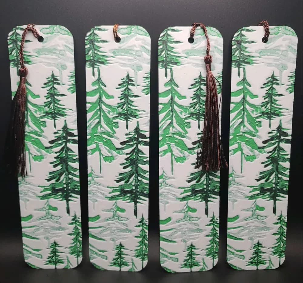 Tree Bookmarks by the_bearded_jedi HueForge model: Tree Bookmarks by the_bearded_jedi