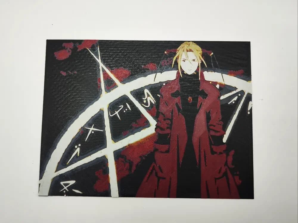 Witch hunter Robin - Hueforge by Altf4-Formation HueForge model: Witch hunter Robin - Hueforge by Altf4-Formation