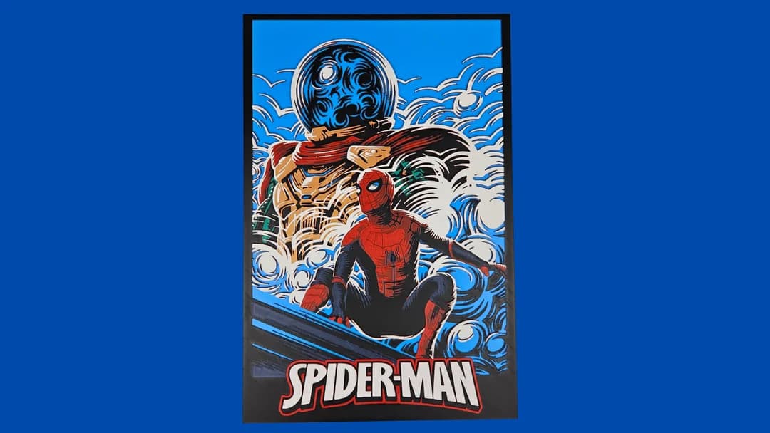 Spider-Man and Mysterio by BusyKikiBee HueForge model: Spider-Man and Mysterio by BusyKikiBee