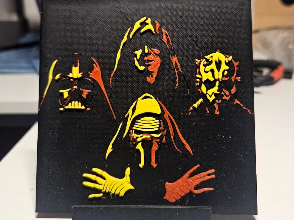 The Dark Side Queen edition by Mano's 3d_Art HueForge model: The Dark Side Queen edition by Mano's 3d_Art