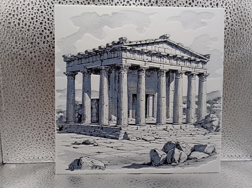 Temple of Artemis at Ephesus – Hueforge by Borishotch Industries HueForge model: Temple of Artemis at Ephesus – Hueforge by Borishotch Industries