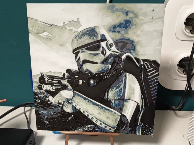 Star Wars Storm Trooper Hueforge Star Wars Storm Trooper Hueforge
