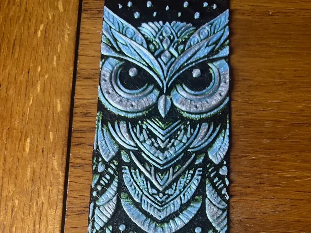 Mystic Owl version 2 by Leafy HueForge model: Mystic Owl version 2 by Leafy