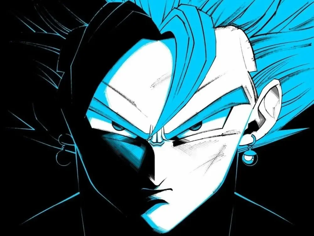 Dragon Ball Vegetto Blue Hueforge by leshowpatate HueForge model: Dragon Ball Vegetto Blue Hueforge by leshowpatate