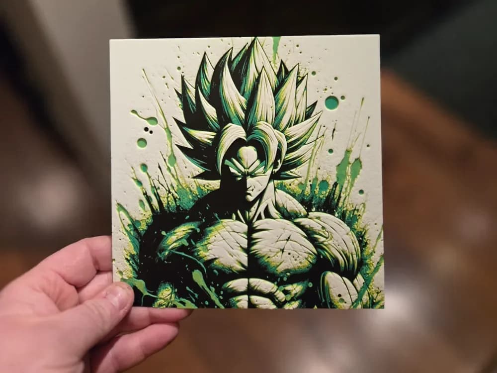 Graffiti Broly Hueforge Graffiti Broly Hueforge