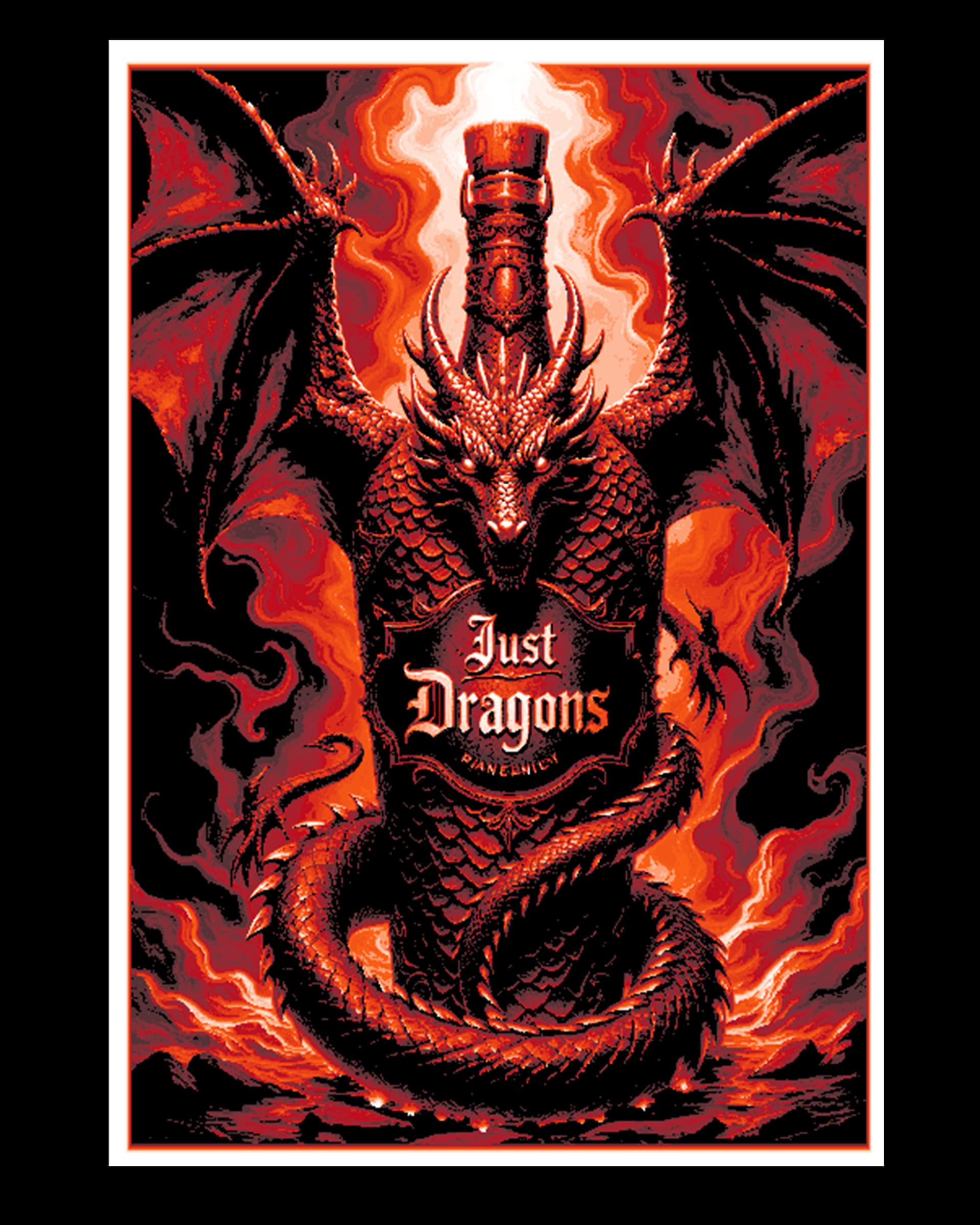 Sometimes the best thing to drink is Just Dragons - Hueforge Art Sometimes the best thing to drink is Just Dragons - Hueforge Art