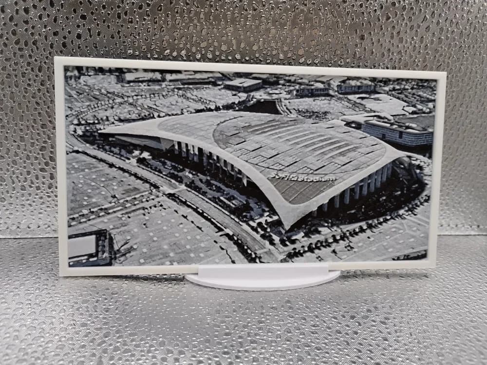 Los Angeles Chargers – SoFi Stadium Hueforge by Borishotch Industries HueForge model: Los Angeles Chargers – SoFi Stadium Hueforge by Borishotch Industries
