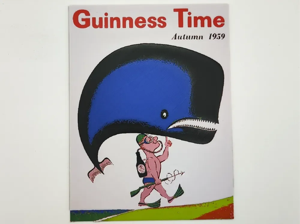 Vintage Guinness advertising poster 09 - Hueforge by Altf4-Formation HueForge model: Vintage Guinness advertising poster 09 - Hueforge by Altf4-Formation