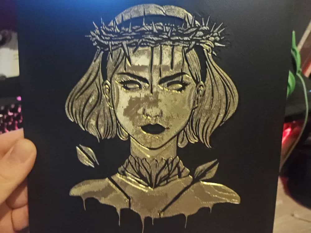 HueForge model: Sabrina Hueforge by 3D_Rey