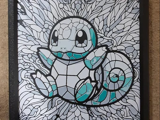 Squirtle Hueforge by Chris B HueForge model: Squirtle Hueforge by Chris B