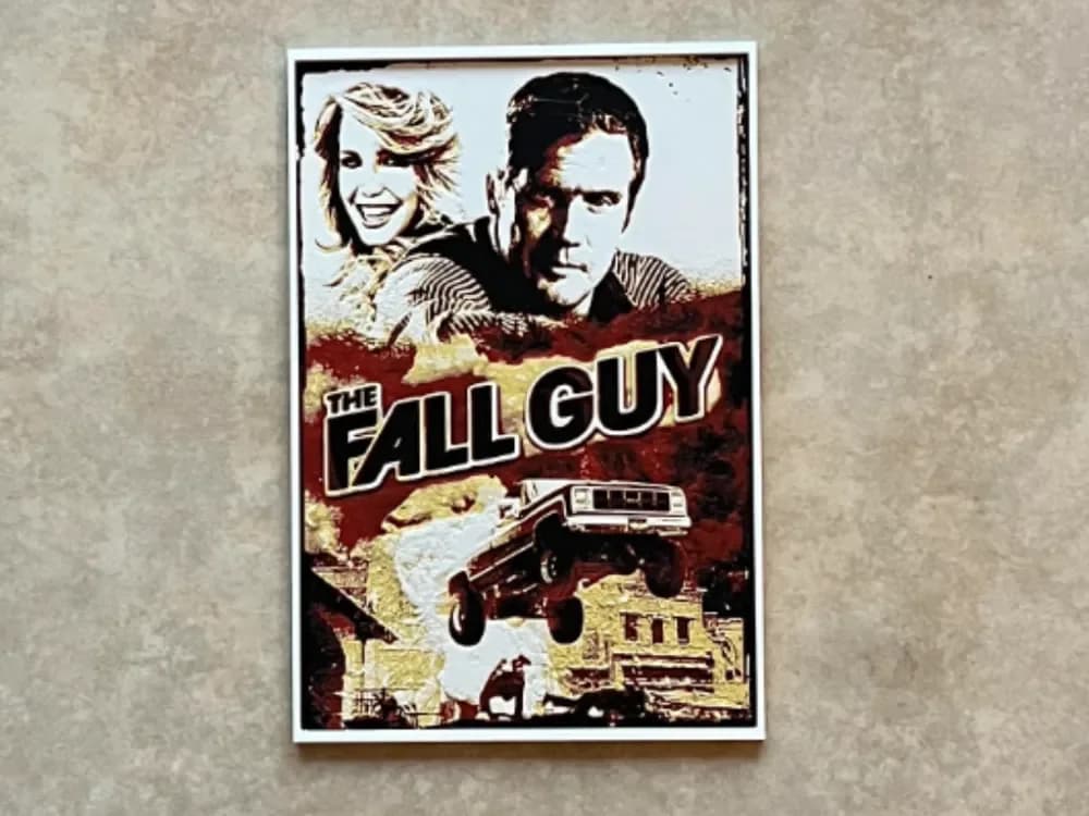The Fall Guy TV Show Hueforge by Estiv HueForge model: The Fall Guy TV Show Hueforge by Estiv
