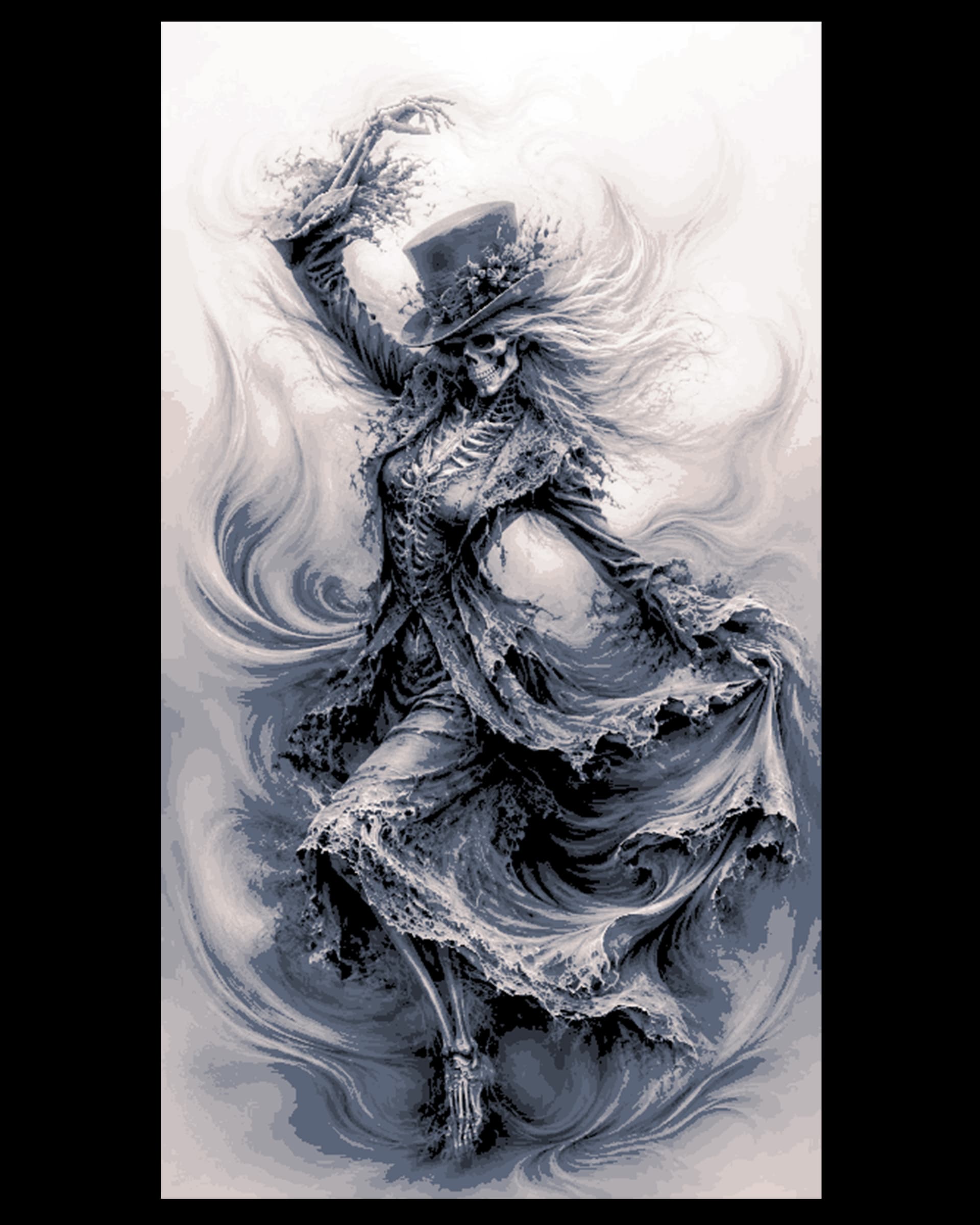 A twist on the eternal Dance of Death - Hueforge Art A twist on the eternal Dance of Death - Hueforge Art