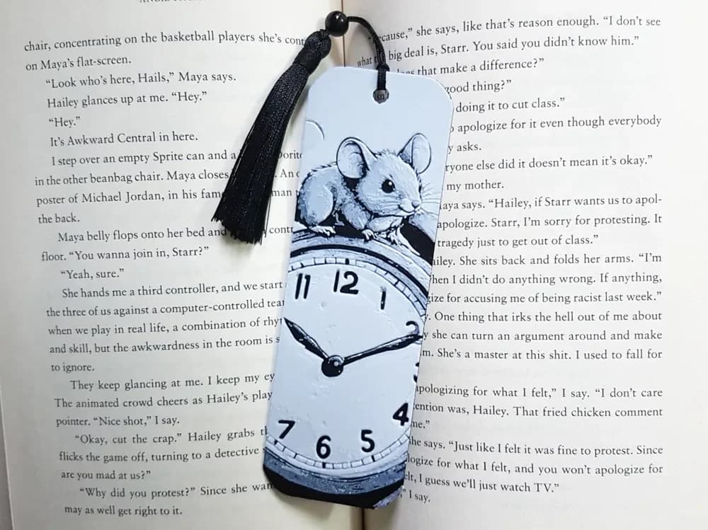 Mouse Bookmark, Hueforge by Dame Jo HueForge model: Mouse Bookmark, Hueforge by Dame Jo