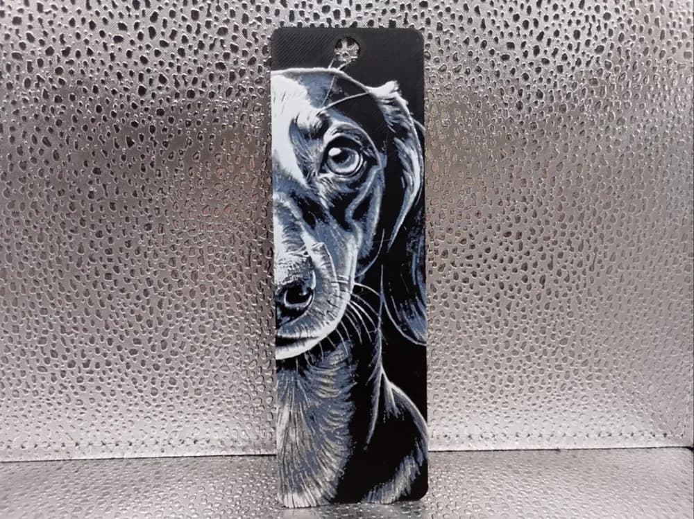 Dachshund Bookmark – Hueforge by Borishotch Industries HueForge model: Dachshund Bookmark – Hueforge by Borishotch Industries