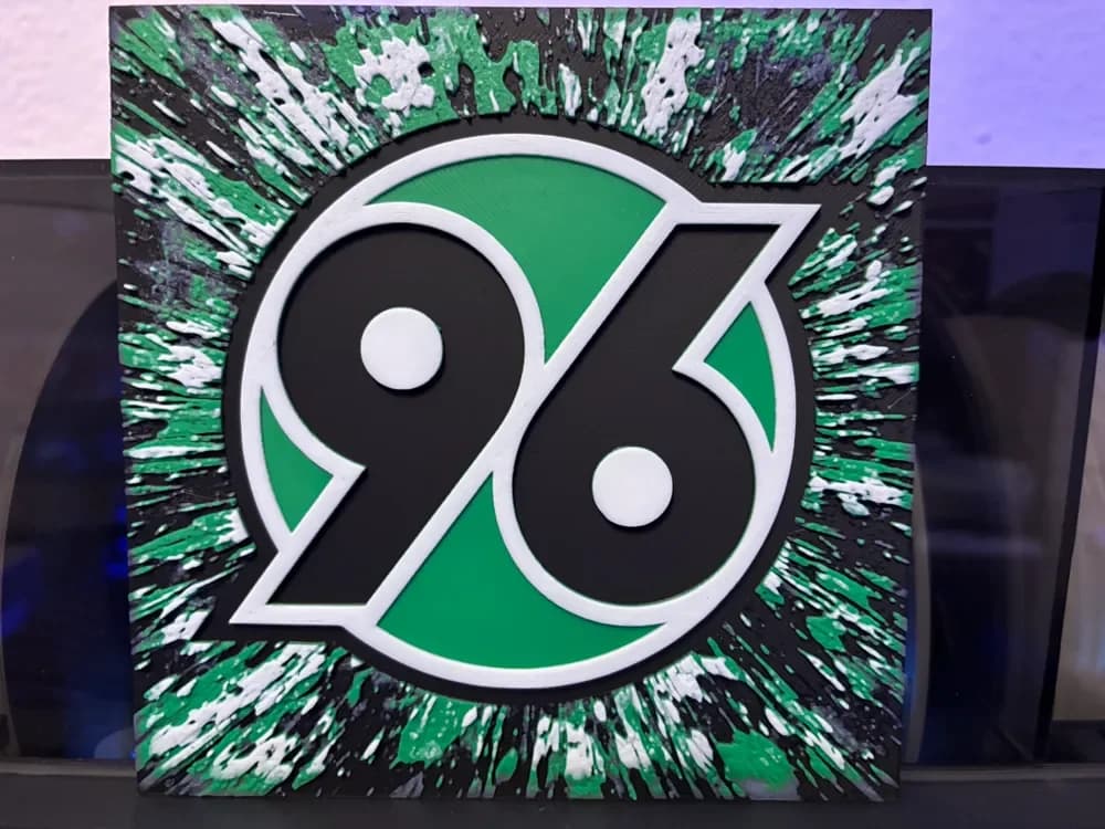 Hannover 96 "Space" Hueforge Hannover 96 "Space" Hueforge