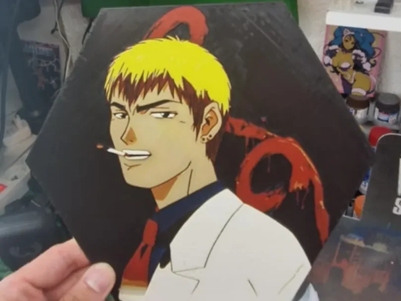 GTO Hueforge - Eikichi Onizuka by Dakiren HueForge model: GTO Hueforge - Eikichi Onizuka by Dakiren