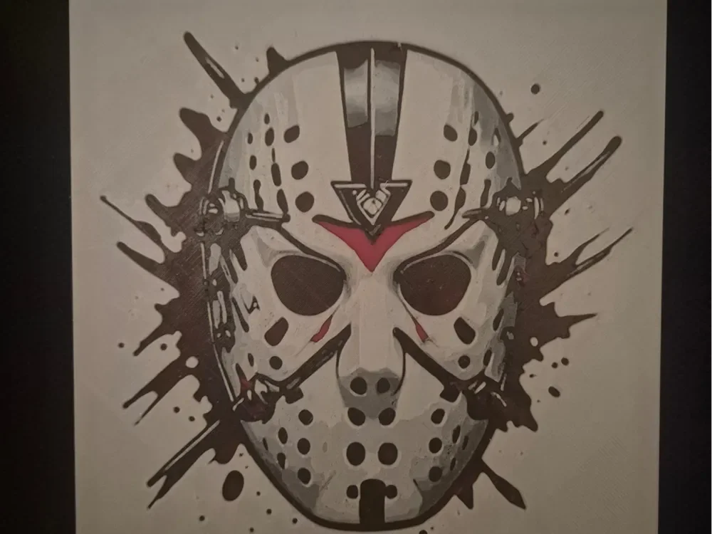 Jason Mask by Buntsta HueForge model: Jason Mask by Buntsta
