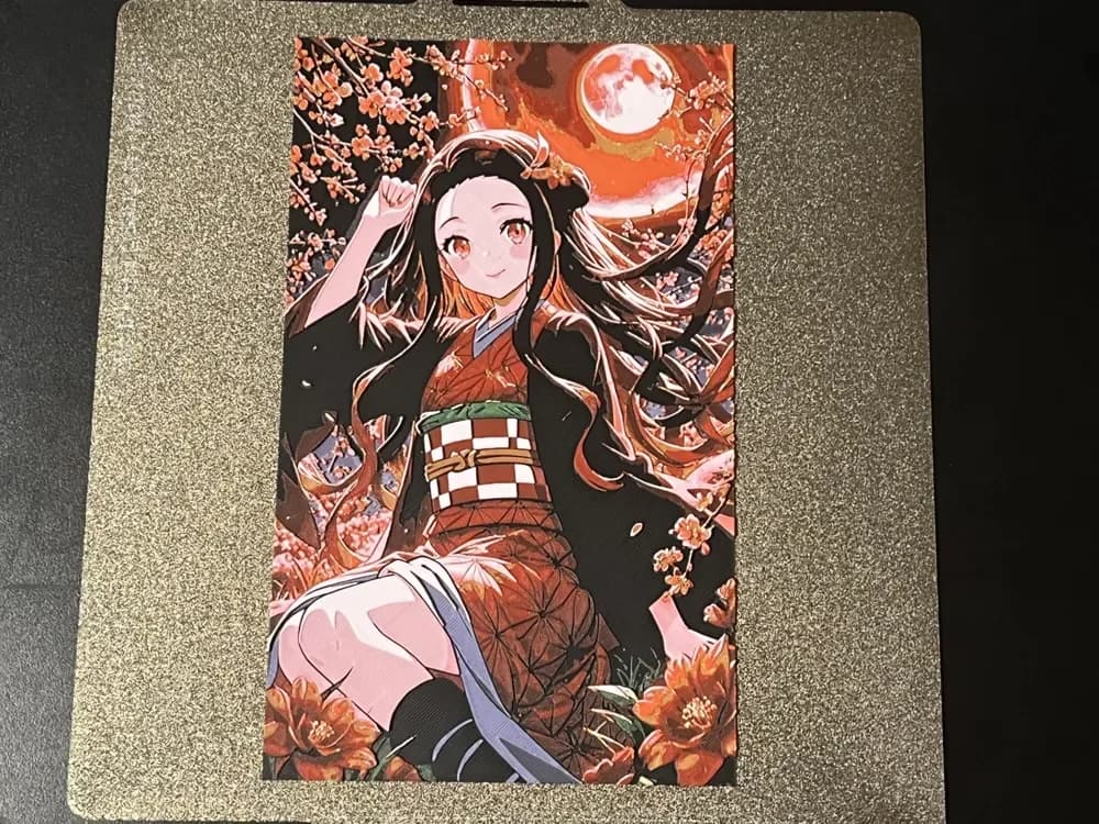 Demon Slayer Nezuko Kamado Hueforge by FantasyZ HueForge model: Demon Slayer Nezuko Kamado Hueforge by FantasyZ