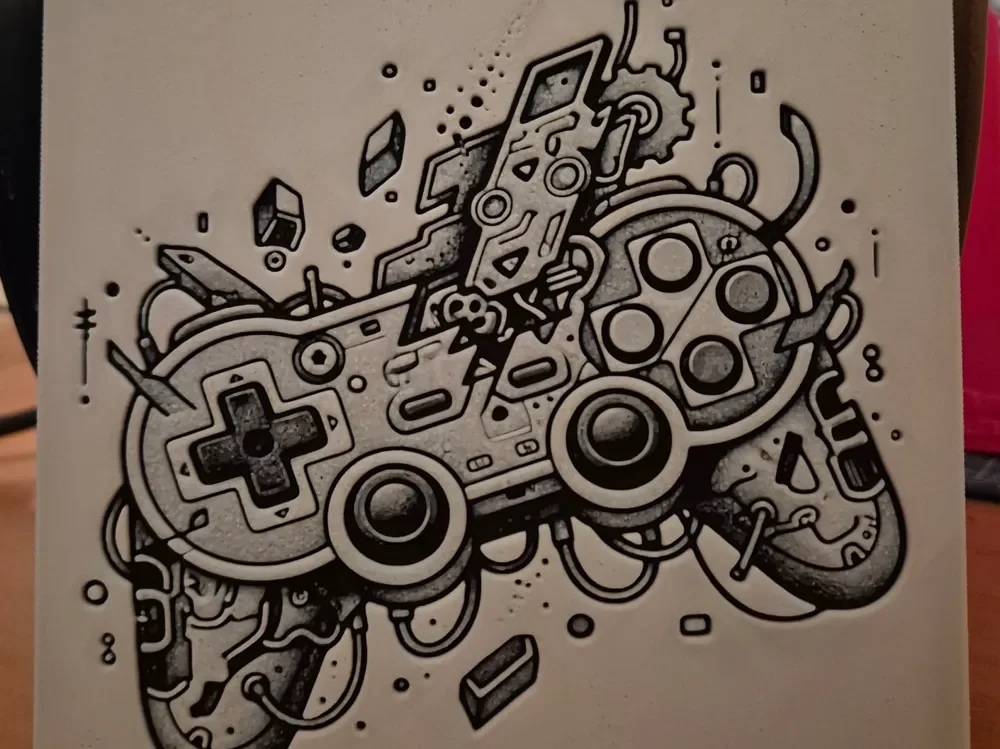 Controller updated hueforge by Buntsta HueForge model: Controller updated hueforge by Buntsta