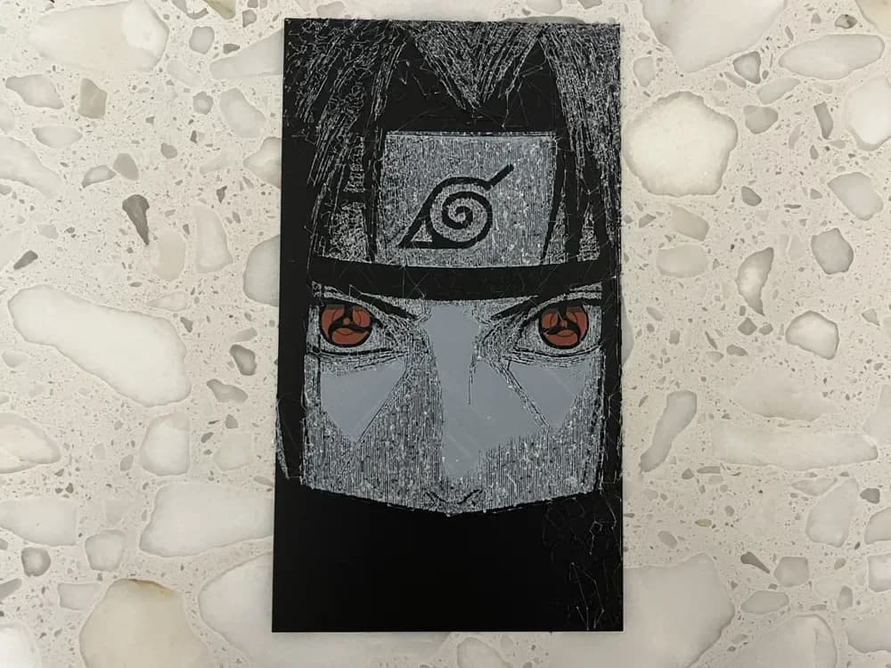 HueForge model: Naruto_Itachi by FantasyZ