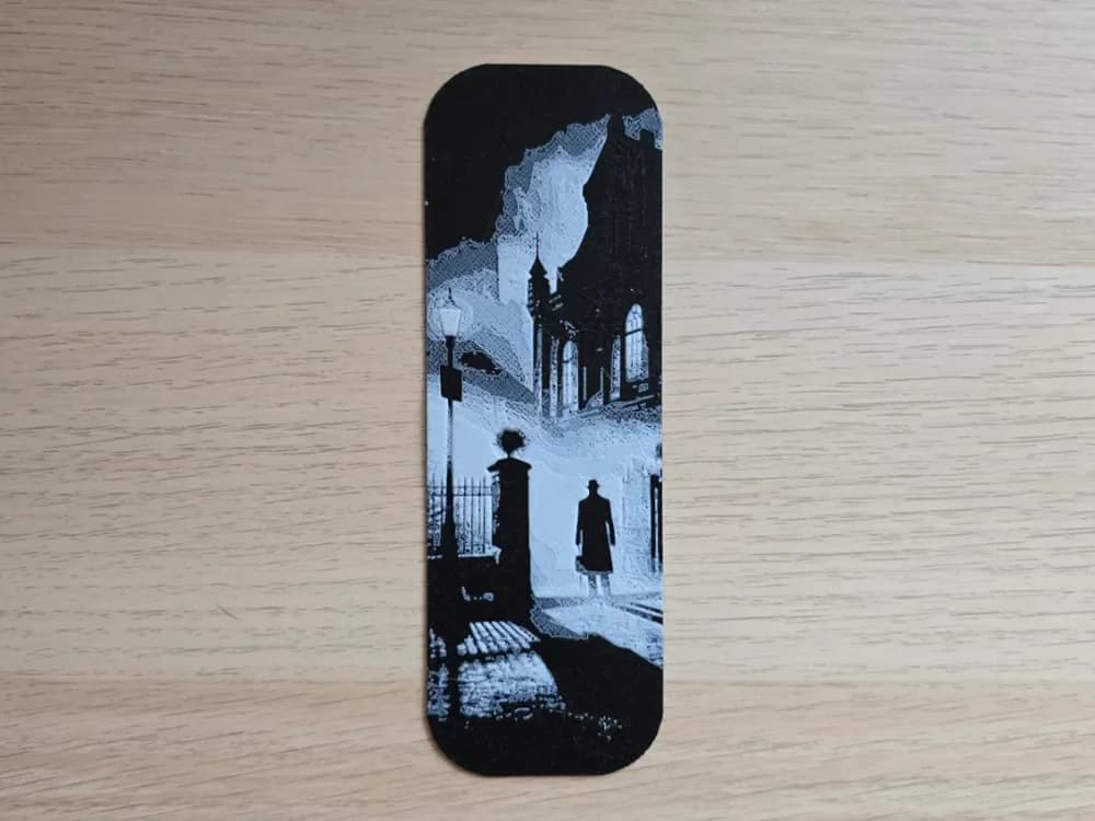 Fatal Destiny Bookmark by Atrus Design HueForge model: Fatal Destiny Bookmark by Atrus Design