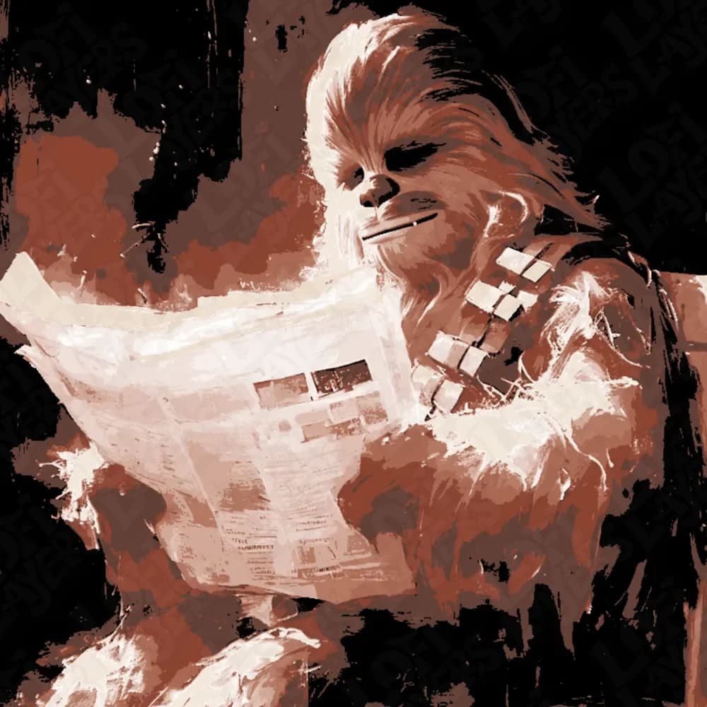 Chewbacca Pooper Hueforge by LoFi Layers HueForge model: Chewbacca Pooper Hueforge by LoFi Layers