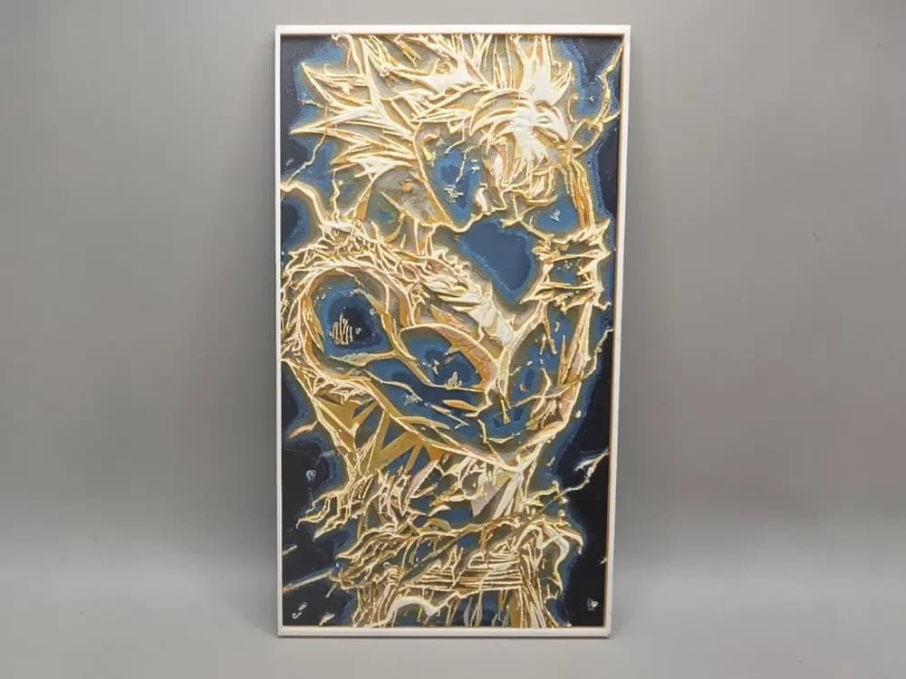 Son Goku Super Saiyan- HueForge Son Goku Super Saiyan- HueForge