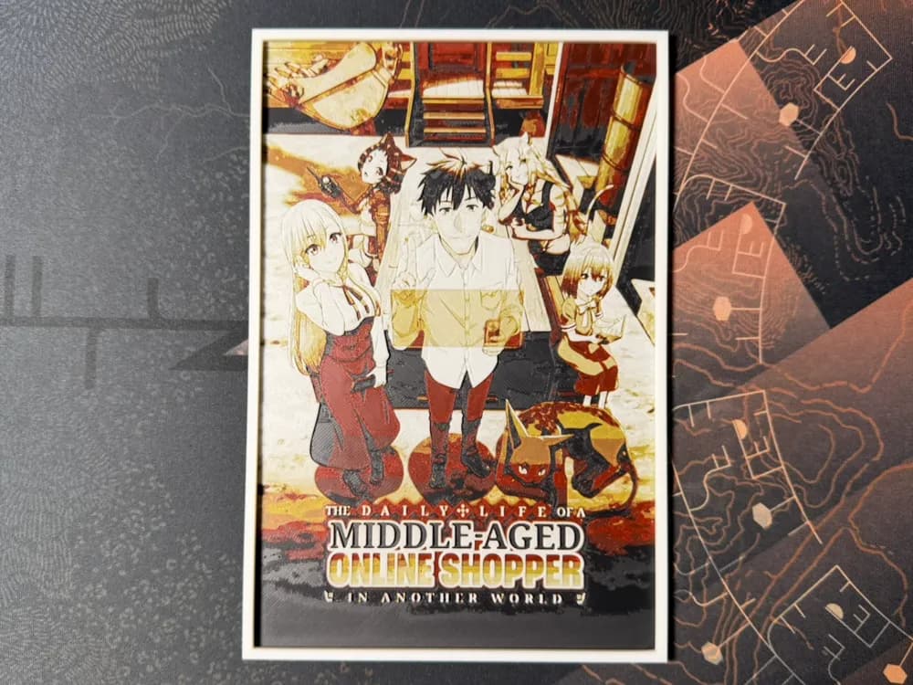 The Daily Life of a Middle-Aged Online Shopper... by ZorPrime7 HueForge model: The Daily Life of a Middle-Aged Online Shopper... by ZorPrime7