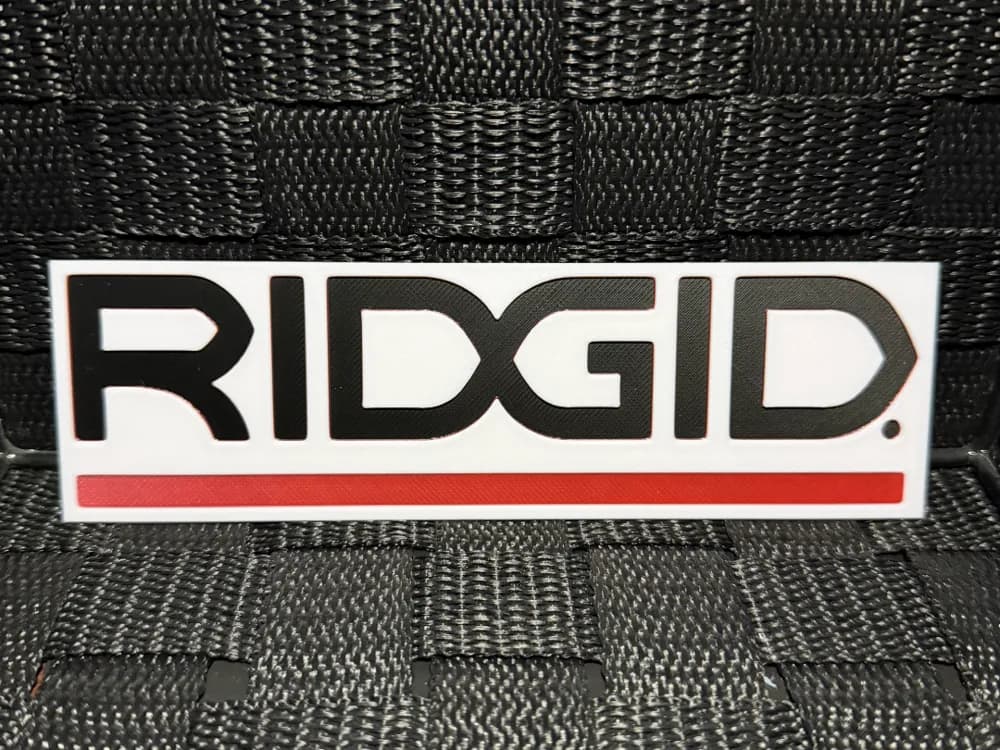 RidgidLogo - Hueforge by JoDau HueForge model: RidgidLogo - Hueforge by JoDau
