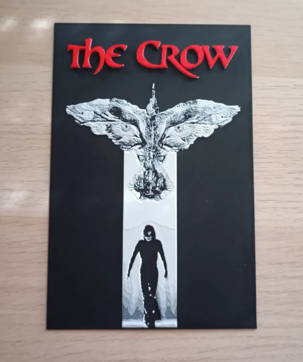 The Crow Hueforge by Atrus Design HueForge model: The Crow Hueforge by Atrus Design