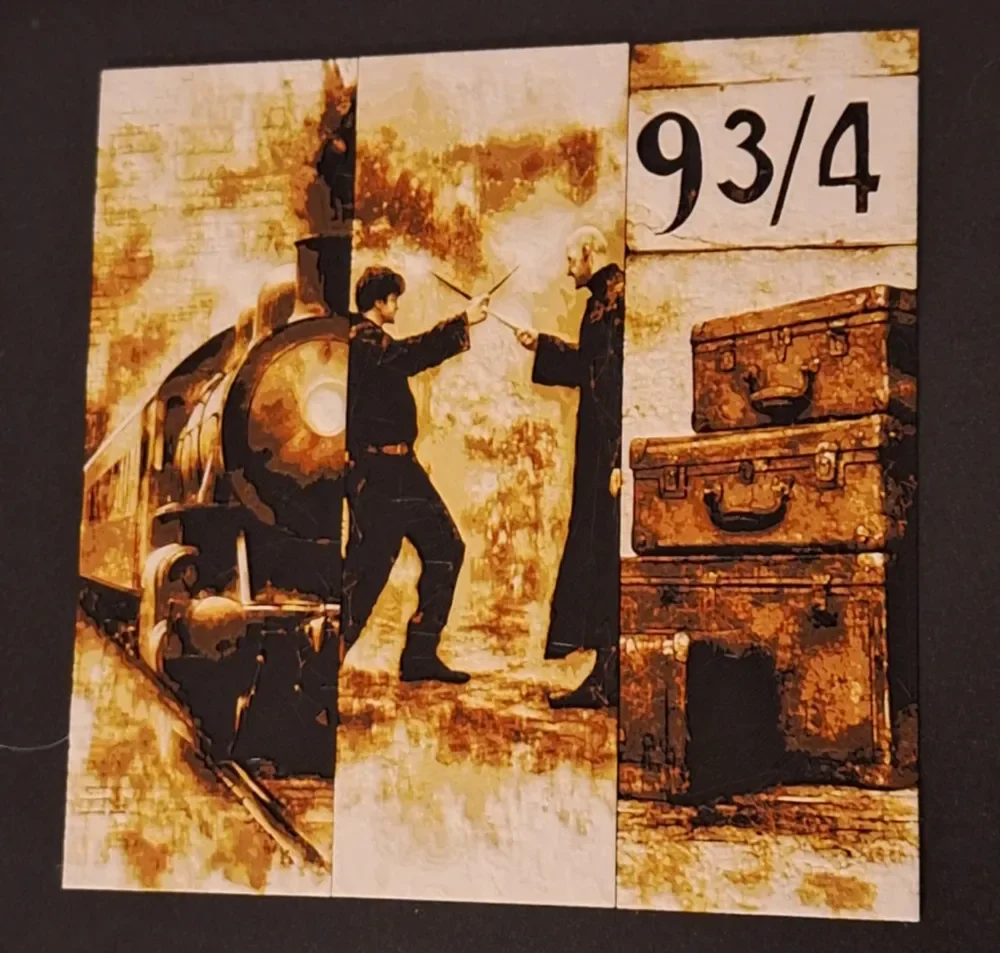 Set of 3 Harry potter bookmarks - A1 mini profiles Set of 3 Harry potter bookmarks - A1 mini profiles