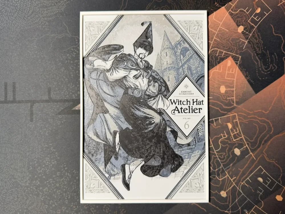 Witch Hat Atelier - Manga Vol 6 by ZorPrime7 HueForge model: Witch Hat Atelier - Manga Vol 6 by ZorPrime7