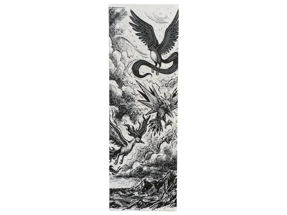 Legendary Birds Bookmark by The SkyLab 3D HueForge model: Legendary Birds Bookmark by The SkyLab 3D