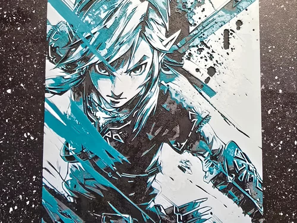 Zelda by 3D-Mentiel HueForge model: Zelda by 3D-Mentiel