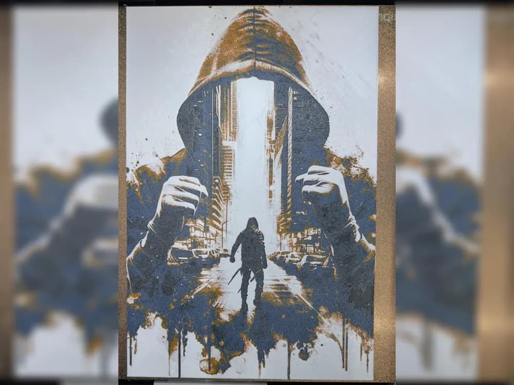 Urban Reflection hueforge by LuisArnauth HueForge model: Urban Reflection hueforge by LuisArnauth