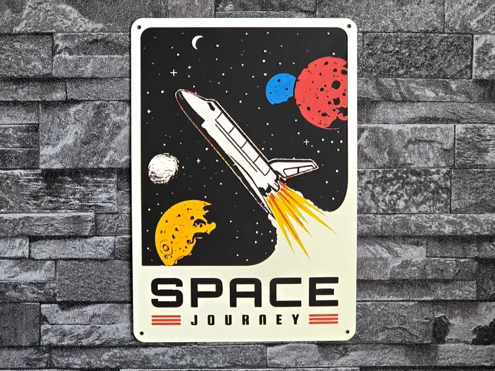 HueForge model: Hueforge Space Journey by StefBull85