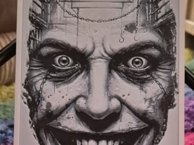 Crazy psychotic man by Buntsta HueForge model: Crazy psychotic man by Buntsta