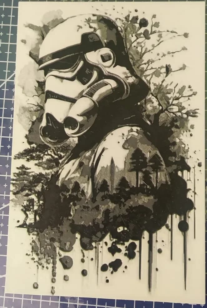 Stormtropper by 3Dprintsbar HueForge model: Stormtropper by 3Dprintsbar